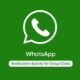 WhatsApp notification activity feature