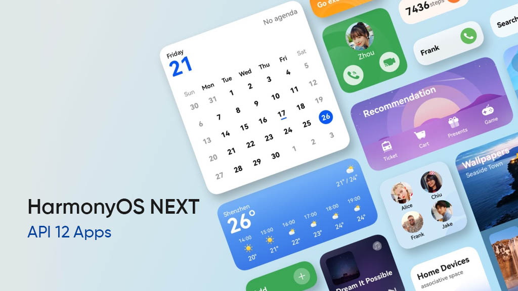 HarmonyOS NEXT AppGallery API 12 apps
