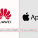 Huawei Apple Chinese smartphone sales