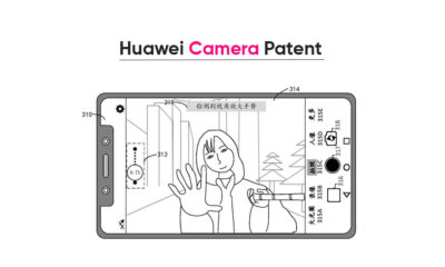 Huawei camera patent gestures viewfinder