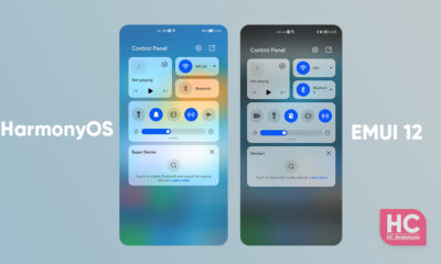 emui 12 harmonyos control panel