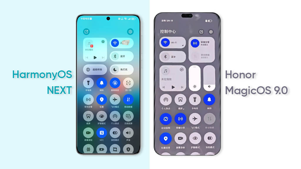 HarmonyOS NEXT MagicOS Control Panel
