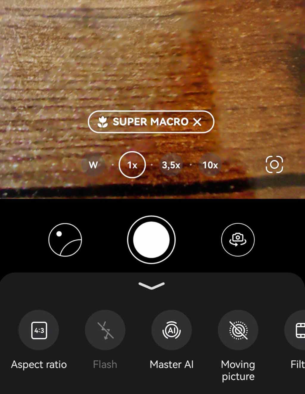 HarmonyOS 4.2 camera layout