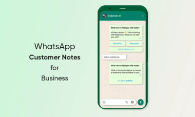 WhatsApp customer notes feature