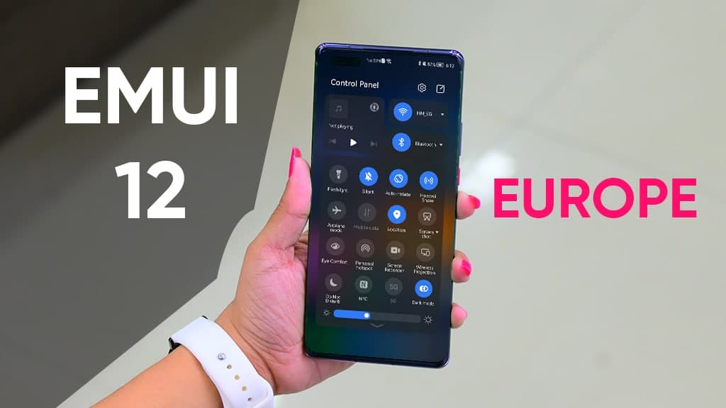 EMUI 12 roadmap Europe