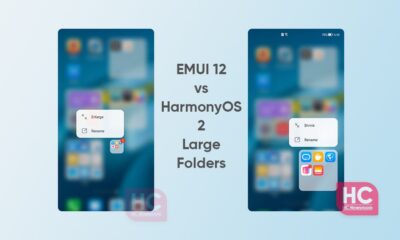 emui 12 harmonyos large folders