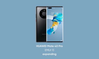 Huawei Mate 40 Pro EMUI 13 expanding