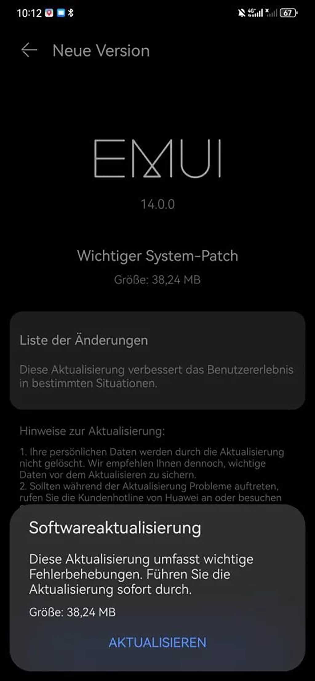 Huawei Mate 50 Pro EMUI 14 patch