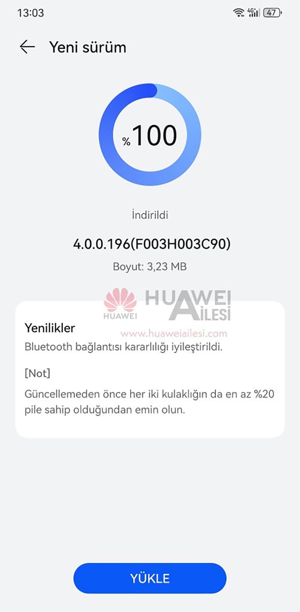 Huawei FreeBuds Pro 3 February 2024 update