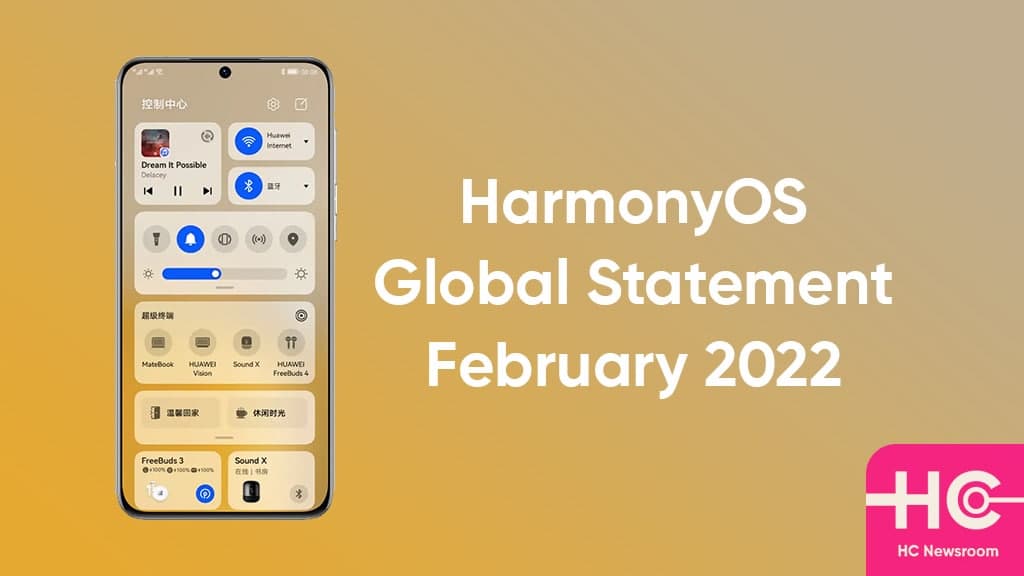 HarmonyOS global february 2022