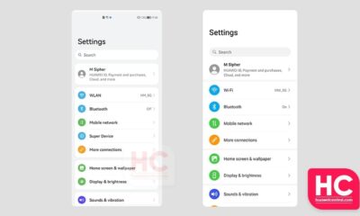 HarmonyOS 2 vs EMUI 11 Settings