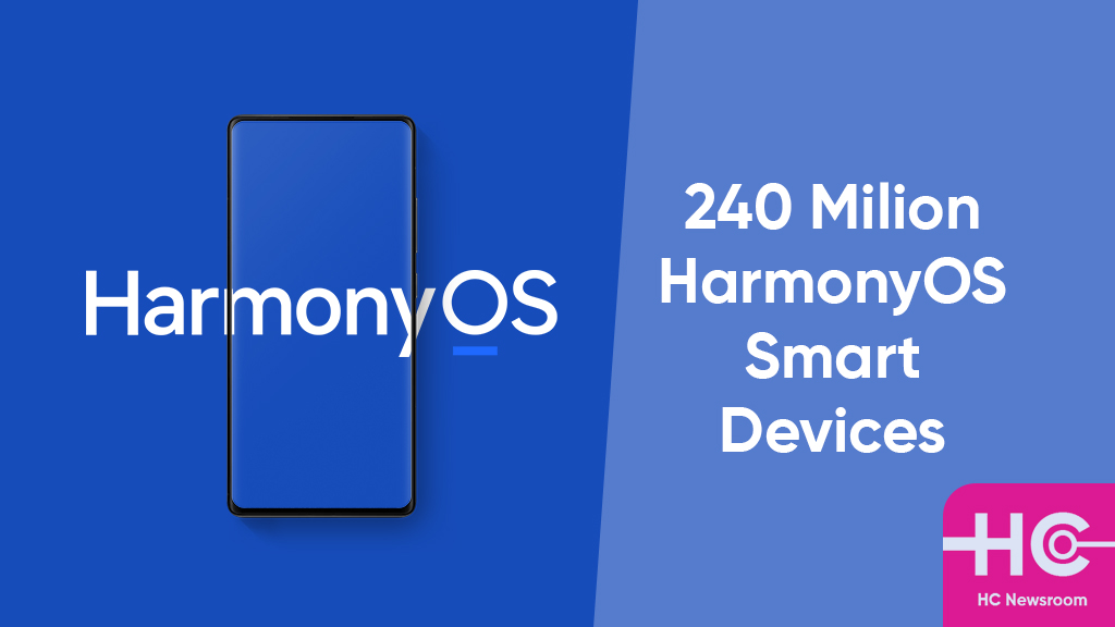 huawei harmonyos 240 million