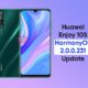 Huawei Enjoy 10S gets HarmonyOS 2.0.0.231 software update