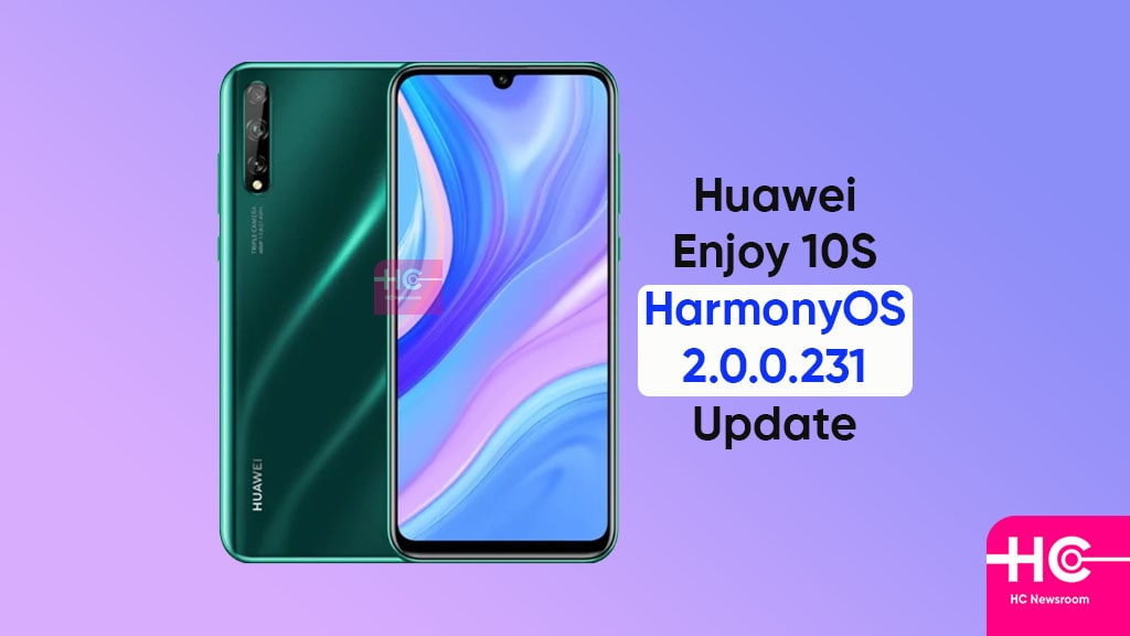 Huawei Enjoy 10S gets HarmonyOS 2.0.0.231 software update