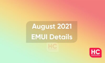 August 2021 EMUI details