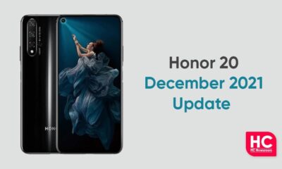 Honor 20 December 2021 update