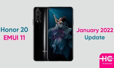 Honor 20 January 2022 update