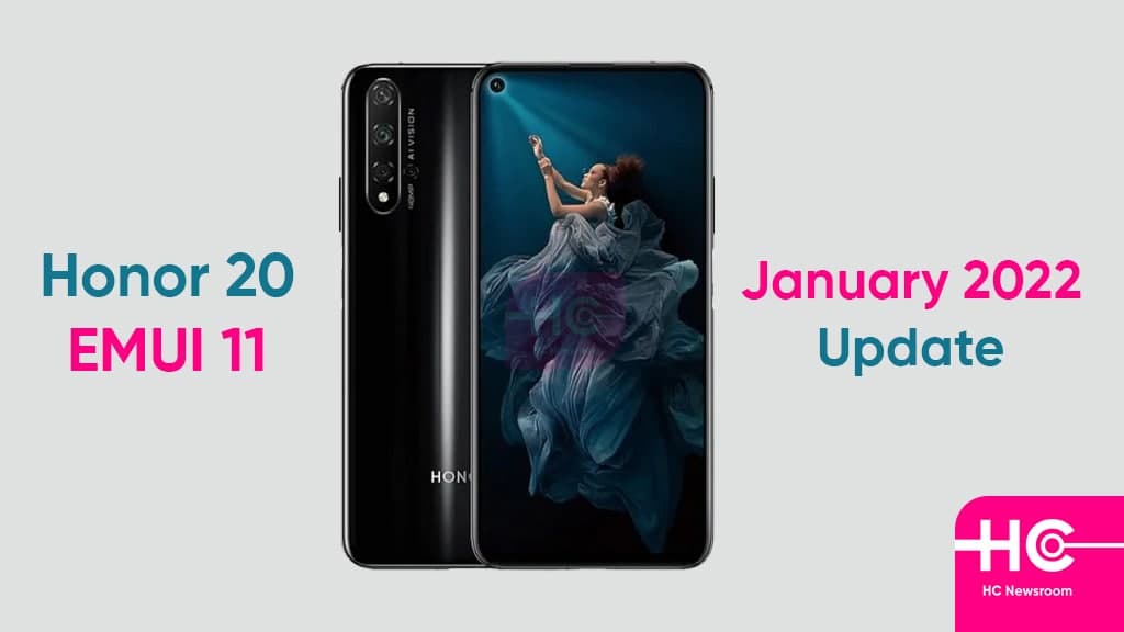 Honor 20 January 2022 update