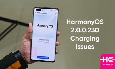 Huawei HarmonyOS 2.0.0.230 charging issues