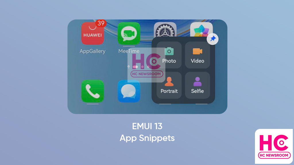 App snippets emui 13