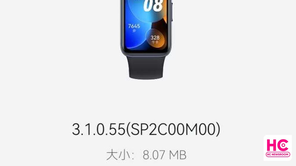 Huawei Band 8 first update