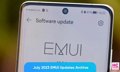 EMUI July 2023 updates