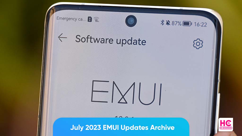 EMUI July 2023 updates