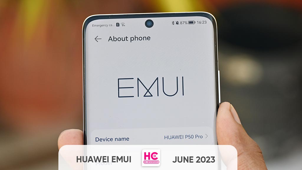 Huawei EMUI June 2023 updates