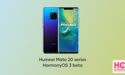 Huawei Mate 20 series HarmonyOS 3 beta