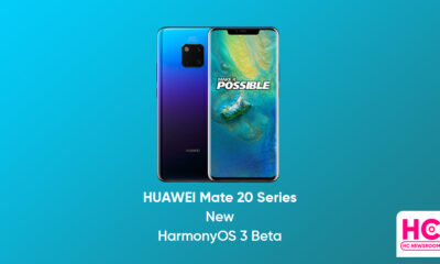 huawei mate 20 new HarmonyOS 3 beta