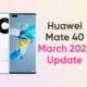 Huawei mate 40 HarmonyOS 2.0.0.230