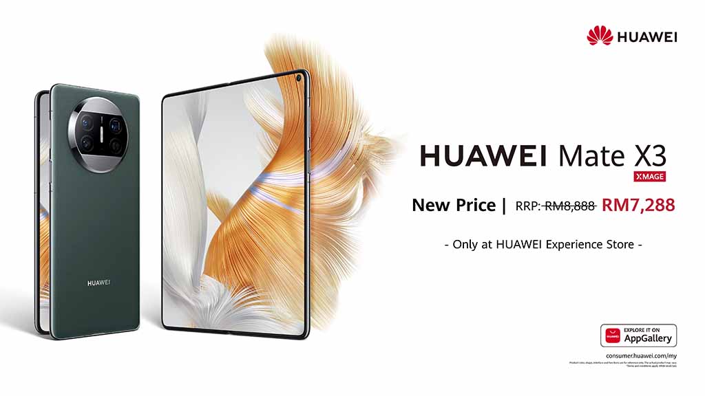 Huawei Mate X3 price