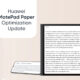 Huawei MatePad Paper optimization update