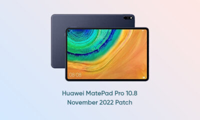 huawei matepad pro November 2022 patch