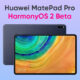 Huawei MatePad Pro HarmonyOS beta