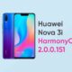 huawei nova 3i harmonyos 2.0.0.151