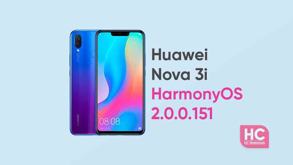 huawei nova 3i harmonyos 2.0.0.151