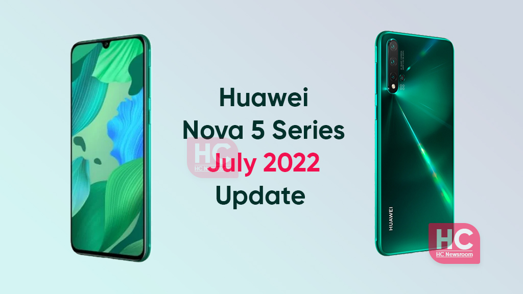 Huawei Nova 5 HarmonyOS update