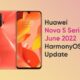 Huawei Nova 5 June 2022 update