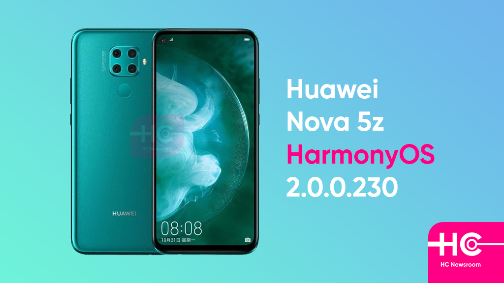 Huawei Nova 5z HarmonyOS 2.0.0.230