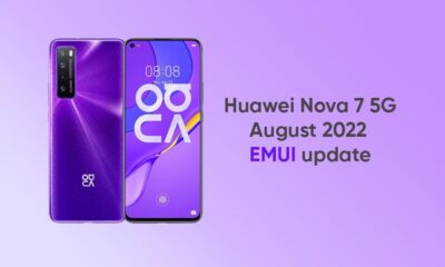 huawei nova 7 august 2022 update