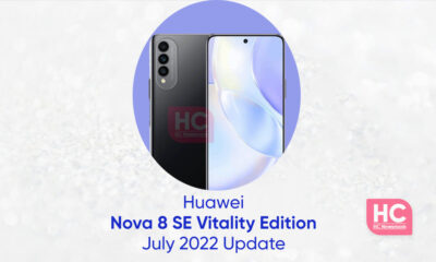 hUAWEI Nova 8 SE vitality edition july 2022 update