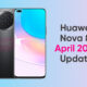 Huawei Nova 8i April 2022 update