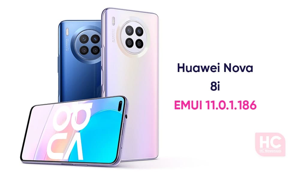 Huawei nova 8i EMUI 11.0.1.186