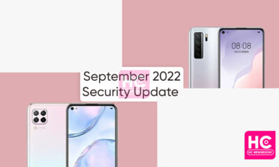 Huawei HarmonyOS Nova 7 6 se sEPTEMBER patch