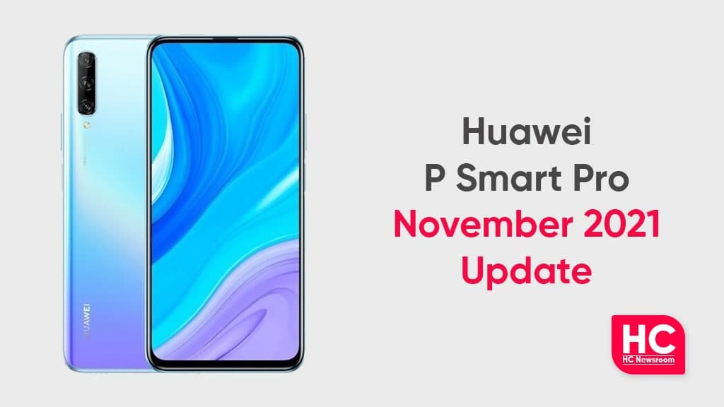 Huawei P Smart Pro November update