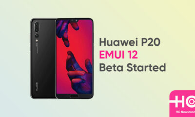 huawei p20 emui 12 beta