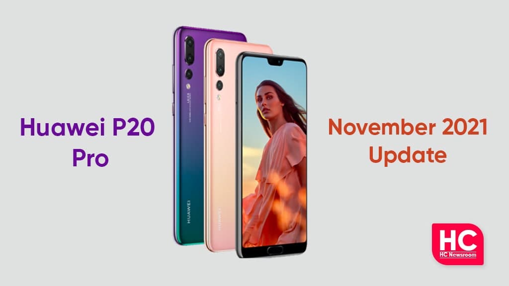 Huawei P20 Pro November update