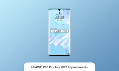 Huawei P30 Pro July 2023 update