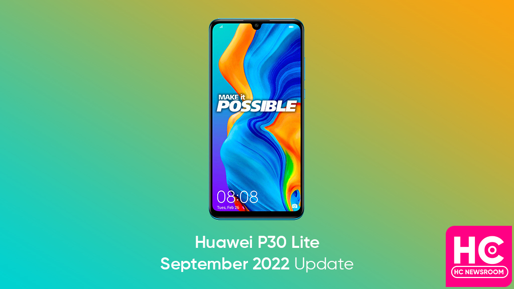 huawei p30 lite september 2022 update